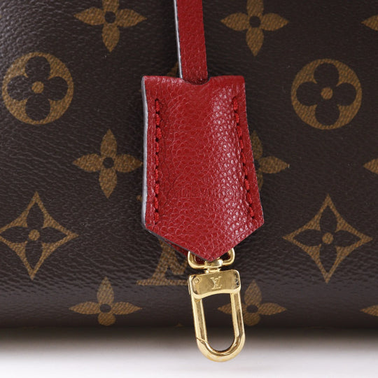 LOUIS VUITTON Handbag M41779 Monogram canvas Brown / red Almabag Into Women Used Authentic