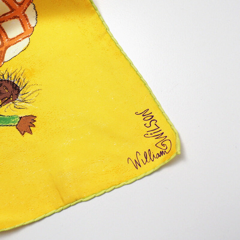 LOUIS VUITTON scarf silk multicolor Women Used Authentic