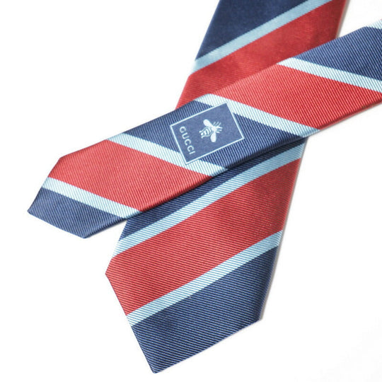 GUCCI tie silk multicolor mens Used Authentic