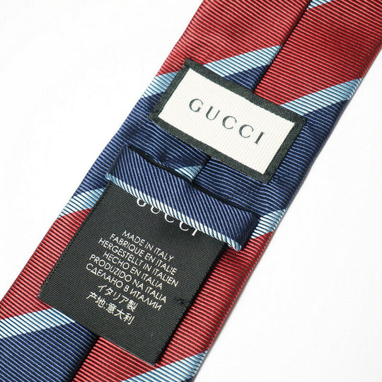 GUCCI tie silk multicolor mens Used Authentic