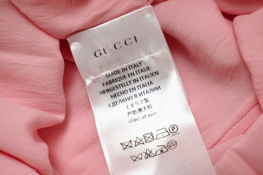 GUCCI one piece 460655 cotton pink Women 36 Used Authentic