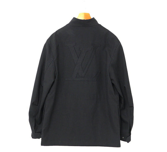 LOUIS VUITTON Jacket RM212M DE1 HLK10E Outer material: 62% cotton, 38% nylon black mens 48 Used Authentic