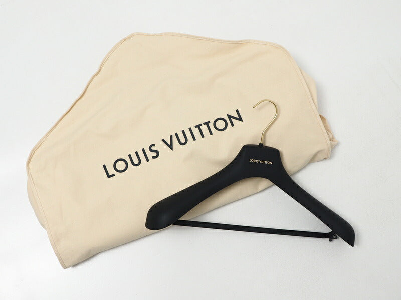 LOUIS VUITTON Jacket RM212M DE1 HLK10E Outer material: 62% cotton, 38% nylon black mens 48 Used Authentic