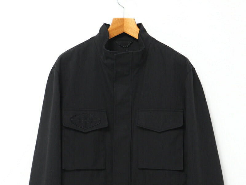 LOUIS VUITTON Jacket RM212M DE1 HLK10E Outer material: 62% cotton, 38% nylon black mens 48 Used Authentic