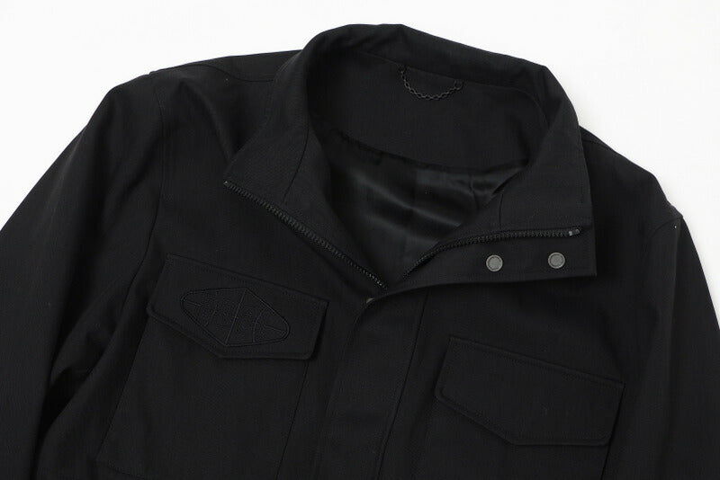 LOUIS VUITTON Jacket RM212M DE1 HLK10E Outer material: 62% cotton, 38% nylon black mens 48 Used Authentic