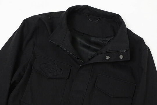 LOUIS VUITTON Jacket RM212M DE1 HLK10E Outer material: 62% cotton, 38% nylon black mens 48 Used Authentic