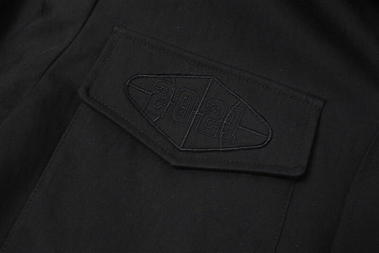LOUIS VUITTON Jacket RM212M DE1 HLK10E Outer material: 62% cotton, 38% nylon black mens 48 Used Authentic