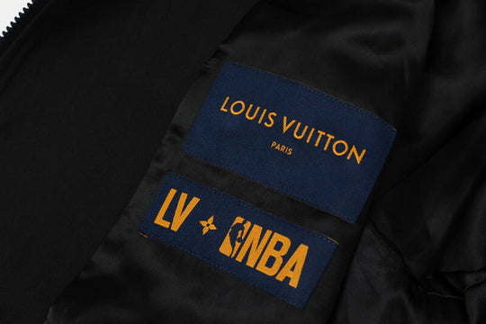 LOUIS VUITTON Jacket RM212M DE1 HLK10E Outer material: 62% cotton, 38% nylon black mens 48 Used Authentic