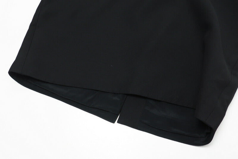 GUCCI one piece 631484 ZAD88 Outer: 54% silk, 46% wool / Lining: 73% acetate, 27% silk black Women 36 Used Authentic