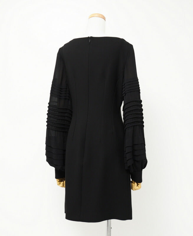 LOUIS VUITTON one piece FGRO44HOJ 983N silk black Women 34 Used Authentic