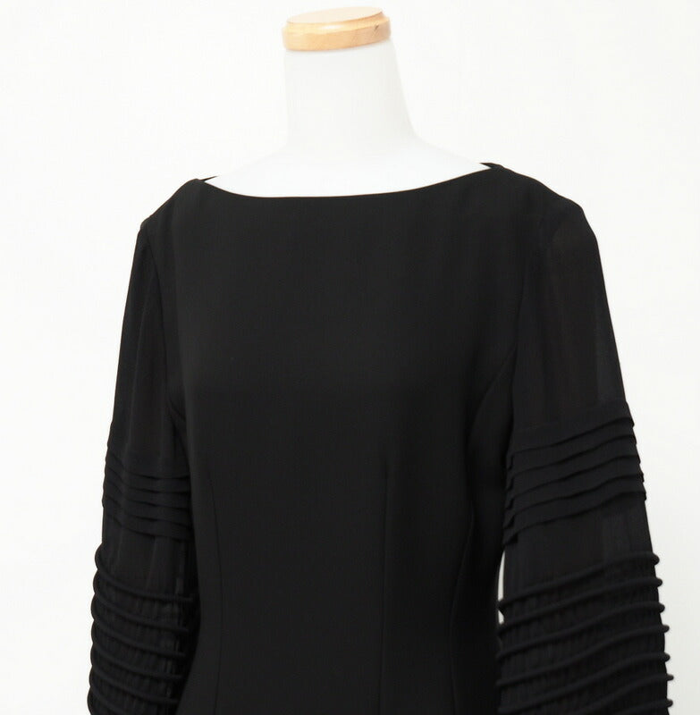 LOUIS VUITTON one piece FGRO44HOJ 983N silk black Women 34 Used Authentic