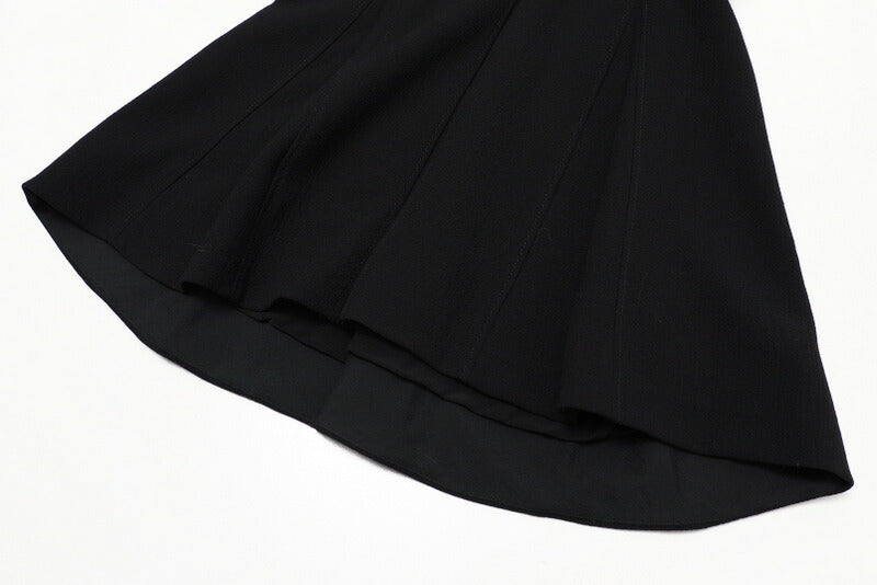 PRADA one piece P32B01 wool black Women 40S Used Authentic