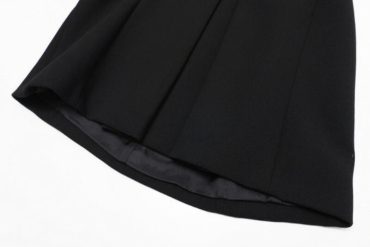 PRADA one piece P31U0 wool black Women 38S Used Authentic