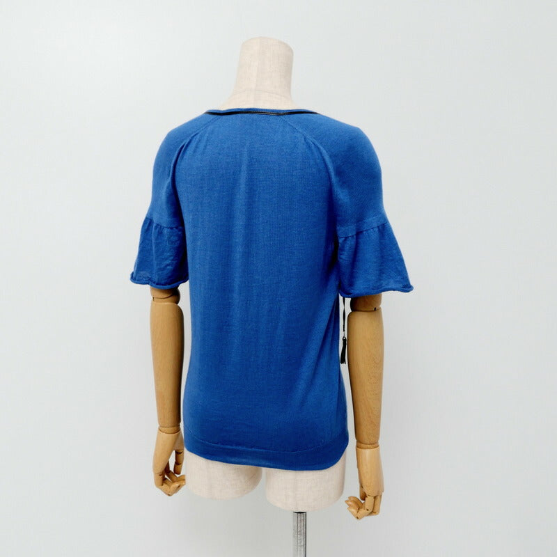 LOUIS VUITTON knit FAKS07ON0 knit blue Women XS Used Authentic