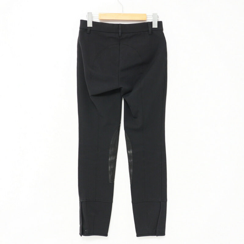 GUCCI Pants 386901 Stretch/Leather black Women 38 Used Authentic