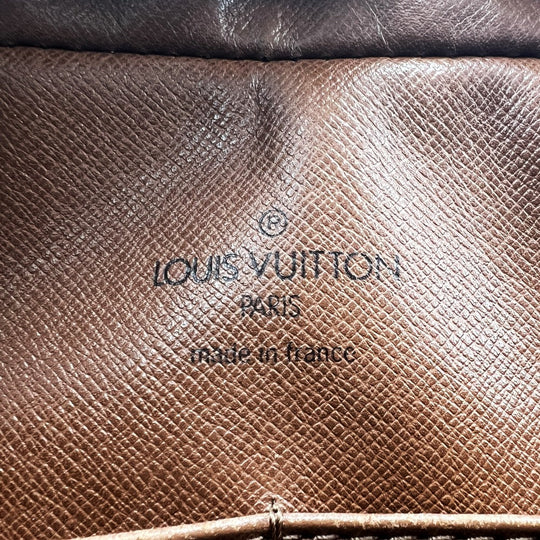 LOUIS VUITTON business bag M51845 Monogram canvas Brown Compiegne 28 Used Authentic