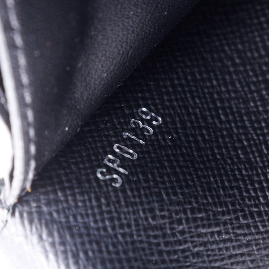 LOUIS VUITTON Shoulder Bag M62038 Epi Leather black Chain wallet Portefeuille Twist Chain Women Used Authentic