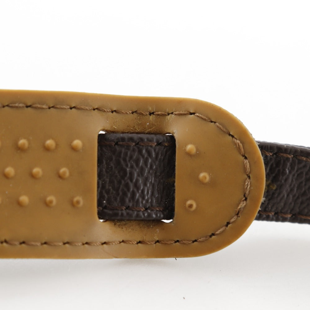 LOUIS VUITTON Shoulder strap Monogram canvas Brown unisex(Unisex) Used Authentic
