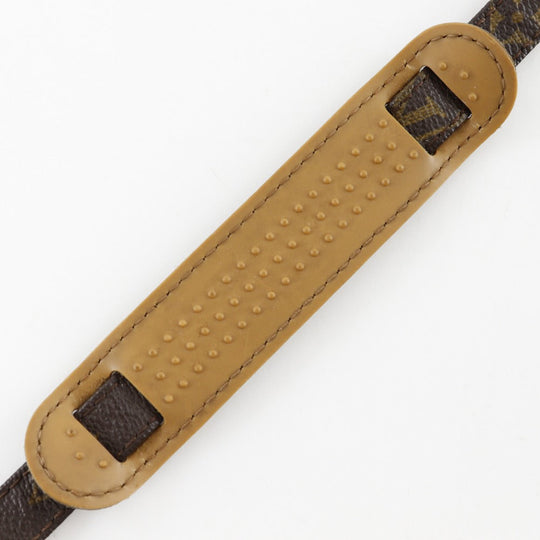 LOUIS VUITTON Shoulder strap Monogram canvas Brown unisex(Unisex) Used Authentic