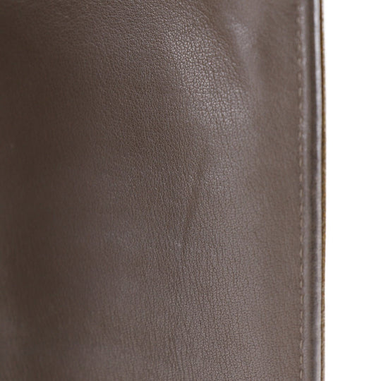 CHANEL Long Wallet Purse enamel bronze COCO Mark Women Used Authentic