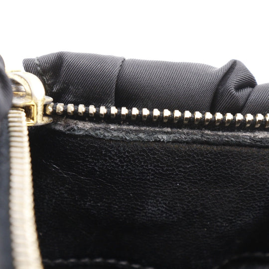PRADA Shoulder Bag BN1407 Nylon black Gathered 2WAYShoulder