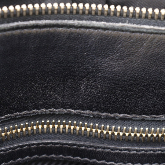 PRADA Shoulder Bag BN1407 Nylon black Gathered 2WAYShoulder