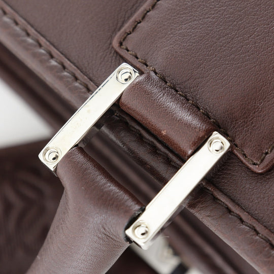 LOEWE Handbag Calfskin Brown Americana 28