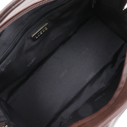 LOEWE Handbag Calfskin Brown Americana 28