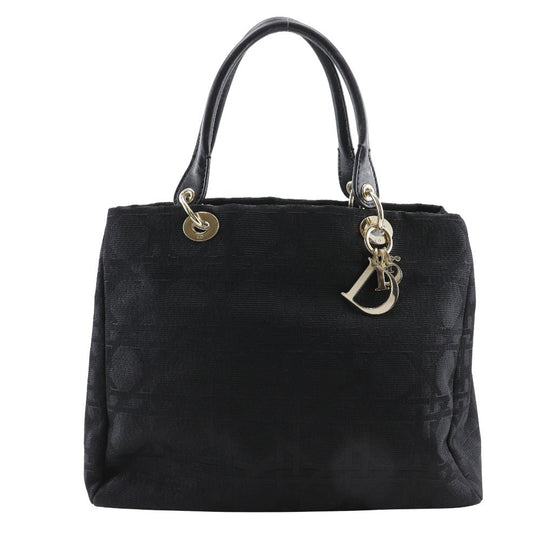 Christian Dior Tote Bag JCA449449 Nylon canvas black Canage Women Used Authentic