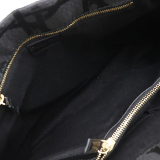 Christian Dior Tote Bag JCA449449 Nylon canvas black Canage Women Used Authentic