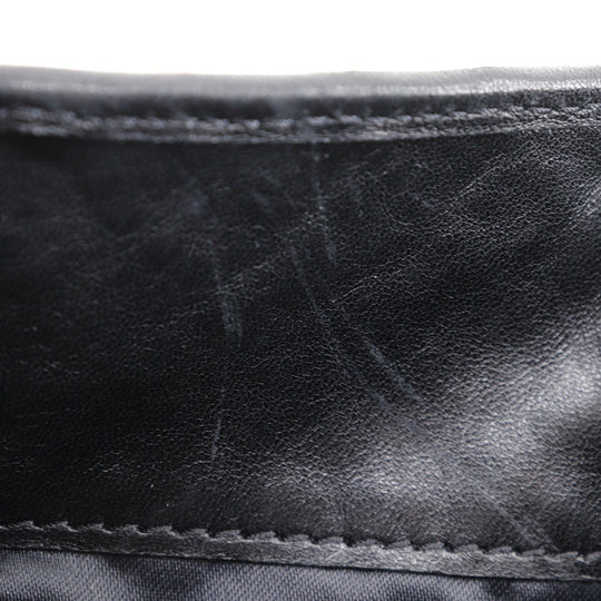 BOTTEGAVENETA Shoulder Bag lambskin black INTRECCIATO