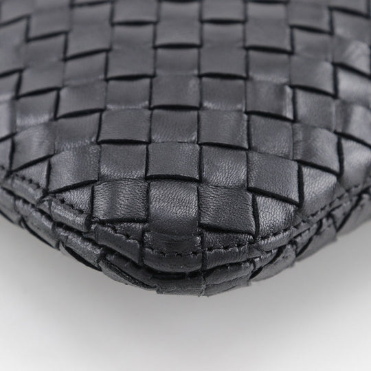 BOTTEGAVENETA Shoulder Bag lambskin black INTRECCIATO
