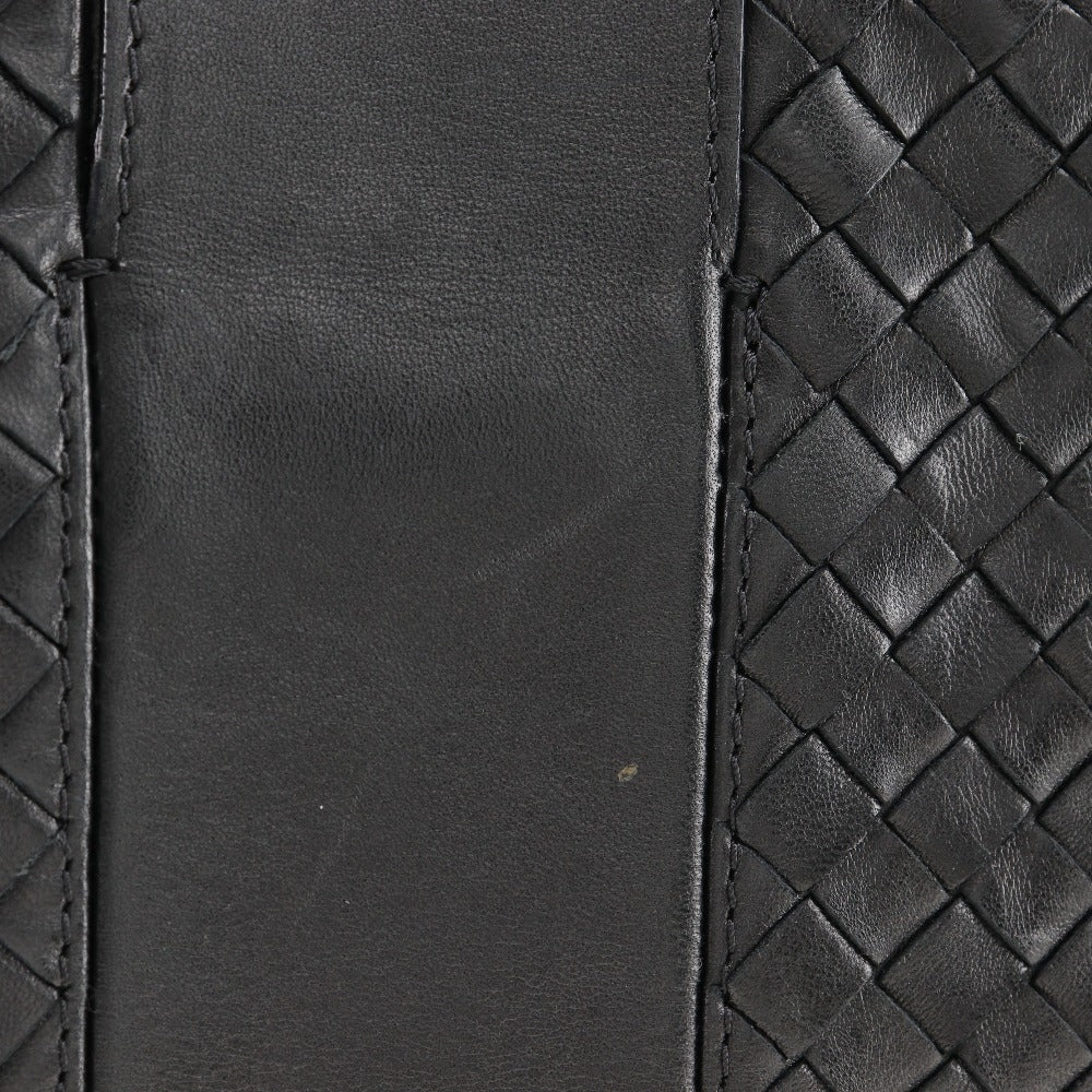 BOTTEGAVENETA Shoulder Bag lambskin black INTRECCIATO