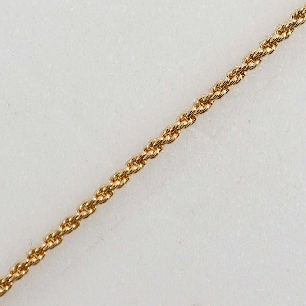 Christian Dior Necklace Plated Gold gold High heel motif Women Used Authentic