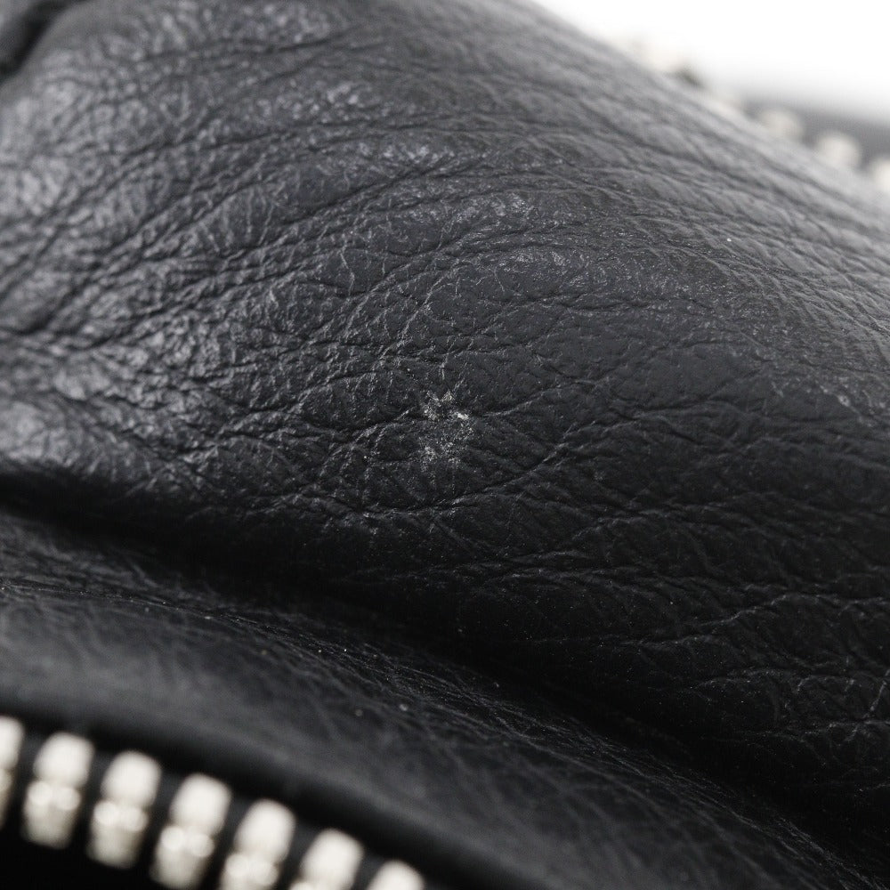BALENCIAGA Waist bag 529765 DLQ4N 1000 leather black Every day unisex(Unisex) Used Authentic
