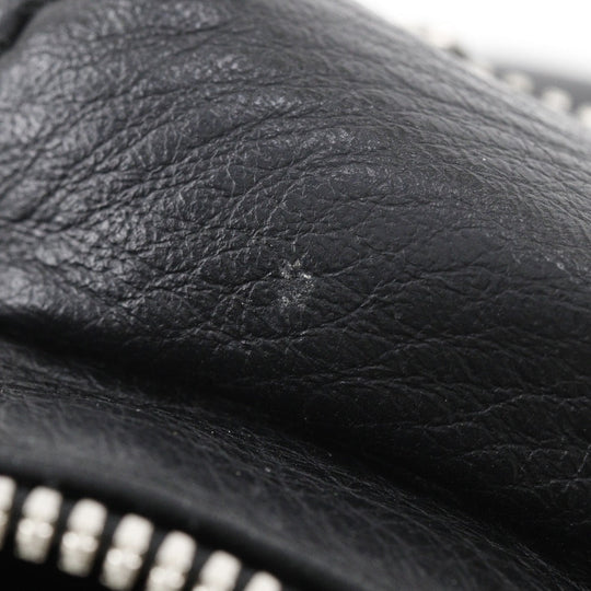 BALENCIAGA Waist bag 529765 DLQ4N 1000 leather black Every day unisex(Unisex) Used Authentic