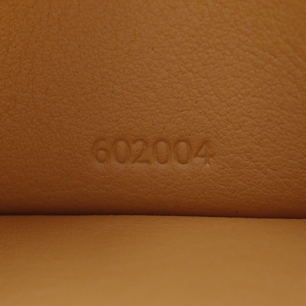 HUNTING WORLD Tri-fold wallet leather Brown Women Used Authentic