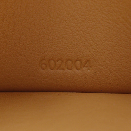 HUNTING WORLD Tri-fold wallet leather Brown Women Used Authentic