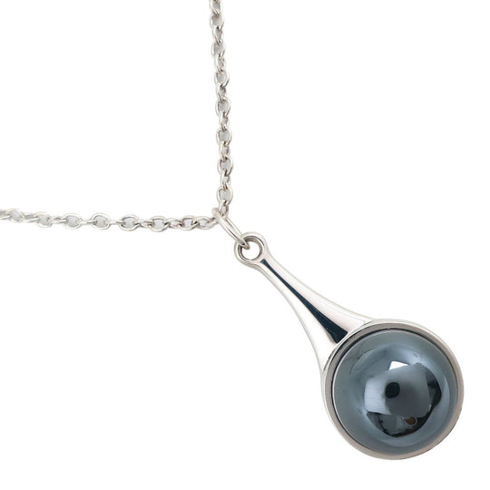 Georg Jensen Necklace Silver925, Hematite Silver unisex(Unisex) Used Authentic