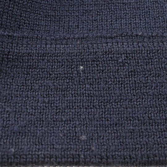 GUCCI sweater cotton Navy Zip up mens XL Used Authentic