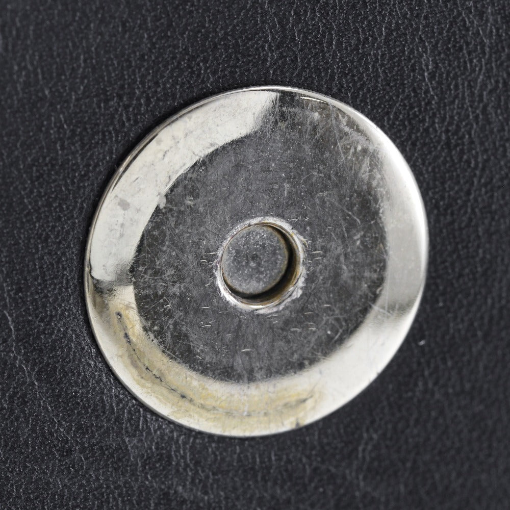 GUCCI Shoulder Bag 001.1887 Calfskin, Bamboo black Women Used Authentic