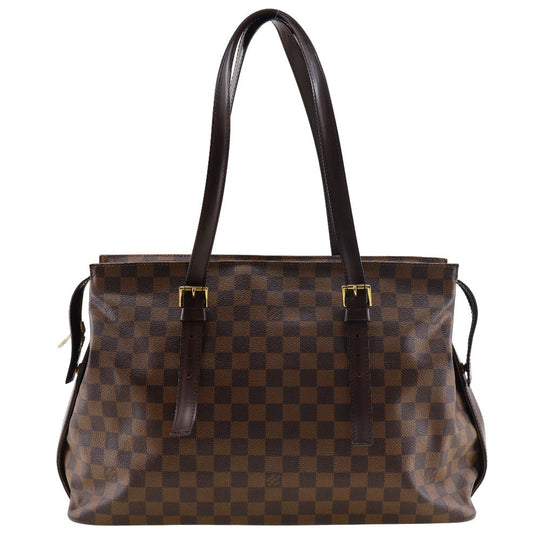LOUIS VUITTON Shoulder Bag N51119 Damier canvas Brown Chelsea unisex(Unisex) Used Authentic