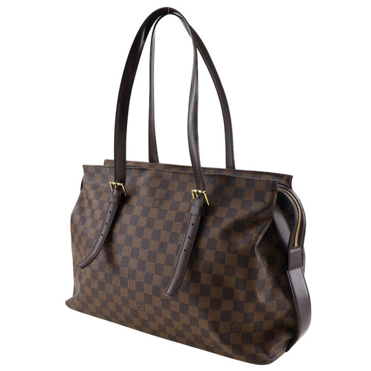 LOUIS VUITTON Shoulder Bag N51119 Damier canvas Brown Chelsea unisex(Unisex) Used Authentic