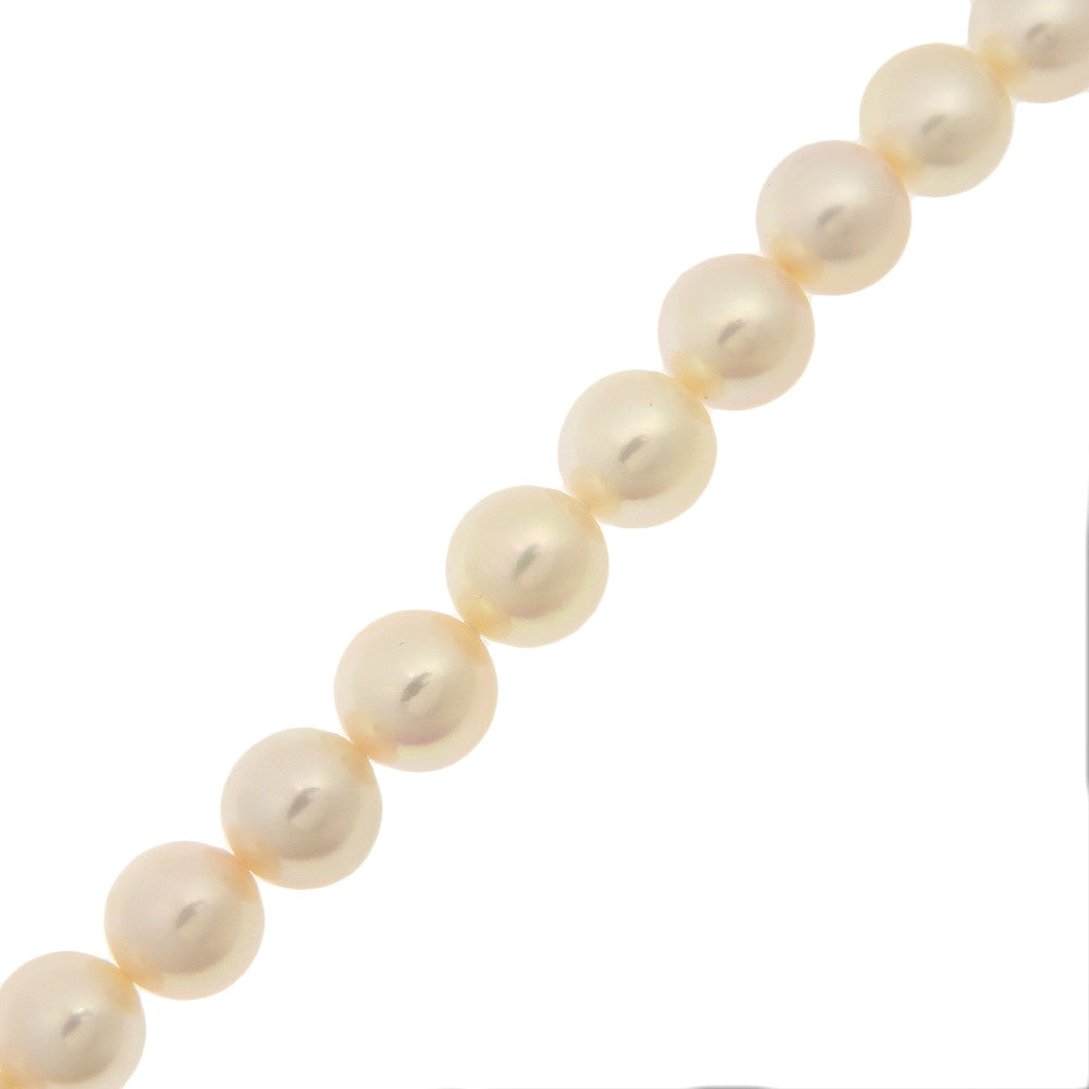 TASAKI Necklace Akoya Pearl, Silver Silver Pearl Women Used Authentic