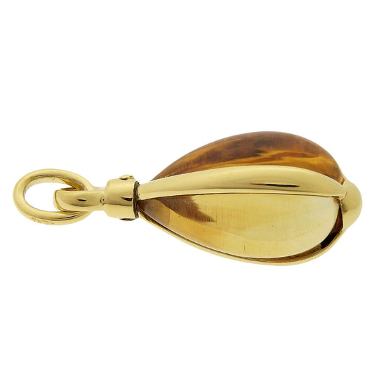 Pomellato Pendant top 18K Yellow Gold, Stone gold Women Used Authentic