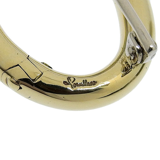 Pomellato Brooch K18 yellow gold gold Circle unisex(Unisex) Used Authentic