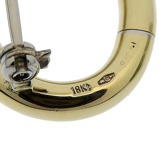 Pomellato Brooch K18 yellow gold gold Circle unisex(Unisex) Used Authentic