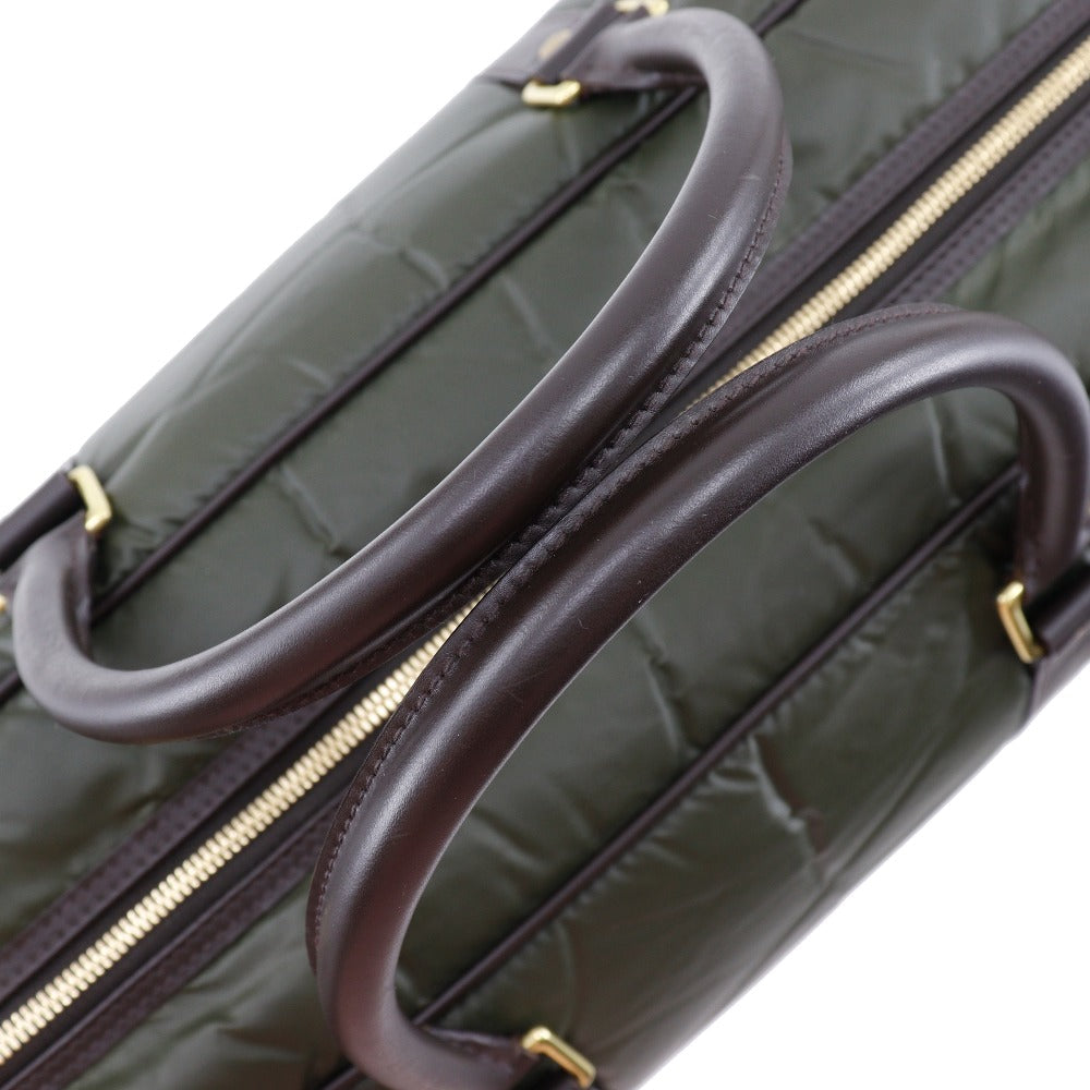 HUNTING WORLD Boston Duffel bag Nylon khaki unisex(Unisex) Used Authentic