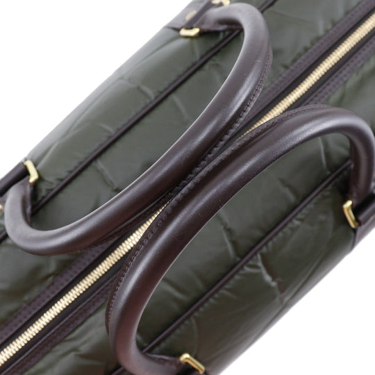 HUNTING WORLD Boston Duffel bag Nylon khaki unisex(Unisex) Used Authentic