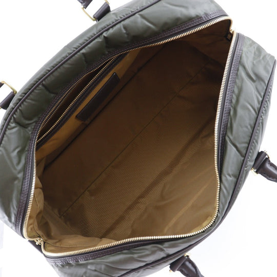 HUNTING WORLD Boston Duffel bag Nylon khaki unisex(Unisex) Used Authentic